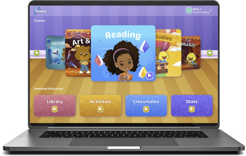 Acellus Gold Elementary Portal Online Elementary School with Acellus Gold